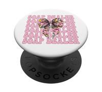 Distributeur de Savon pour Fabrication de Savon Fille Maman Coquette nœud PopSockets PopGrip Adhésif