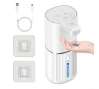 Distributeur de savon pour K1, distributeur automatique de savon moussant pour les mains avec fonctionnement électrique sans contact pour cuisine et salle de bain (gel blanc)