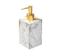 Distributeur de savon pour les mains en résine marbrée liquide lotion mousse accessoires de salle de bain