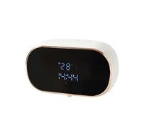 Distributeur de savon pour les mains sans contact - Distributeur de savon moussant rechargeable - Rondelle automatique à induction - Distributeur de savon mural - Machine à laver rechargeable