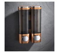 Distributeur de Savon pour Salle de Bain hôtel hôtel Distributeur de Savon sans poinçon Salle de Bain Toilette Mural Valise Gel Douche shampooing Bouteille Liquide Main