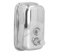 Distributeur de Savon pour Toilettes, Distributeur Mural de 500ml en Acier Inoxydable, Distributeur de Lotion pour Shampoing et Lotion pour Salle de Bain, Distributeurs de Lotion