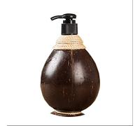 Distributeur de Savon Salle de Bain Savon Liquide Lotion Countertop Distributeur Pompe Naturel de Noix de Coco Douche Bouteille de Gel Hôtel Split Kitchen Sink Pompe Distributeur Savon (Color : A)