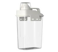 Distributeur de savon - Stockage de lessive en poudre | Distributeur de détergent avec couvercle | Organisation de buanderie | Distributeur de perles booster de parfum de grande capacité pour le linge