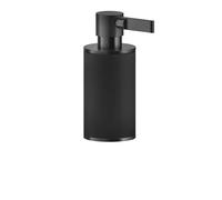 Distributeur de savon sur pied Gessi Inciso, récipient noir mat, 58538707, Couleur: Métal noir brossé PVD