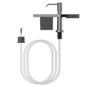 Distributeur de savon - Tube d'extension portable | Distributeur intégré | Pompe à buse rotative à 360° | Remplissage de tuyau | Bouteille de détergent liquide | Évier de lotion vaisselle pour salle