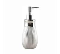 Distributeur de savon vintage original en céramique pour cuisine et salle de bain, shampooing, savon pour les mains et gel douche, bouteilles de rechange pour cuisine (B)