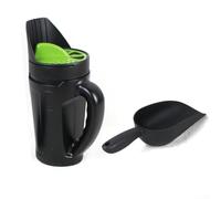 Distributeur de sel de jardin multi-usage pour semer des légumes, gazon, couverture de gazon et dissémination de sel de glace