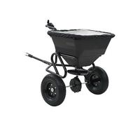 Distributeur de sel remorqué PVC et acier 125 x 74 x 79 cm 45 L