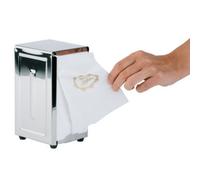 Distributeur de serviettes, acier inoxydable poli miroir