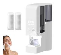 Distributeur De Serviettes Chaudes, Chauffe-Serviettes Intelligent pour Le Visage avec Chauffage en 5 Secondes, Température Constante De 55 °c, Réservoir De 400 ML Et 40 Serviettes C Machine+40Towels