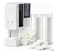 Distributeur de serviettes chaudes, chauffe-serviettes jetables automatique, avec 40 serviettes compressées, température constante de 55 °C, chauffage rapide 5 s, machine à lingettes humides