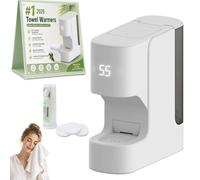 Distributeur de Serviettes Chaudes, Distributeur Automatique Ultra Silencieux de Serviettes Chaudes for Le Visage, for Les Soins du Visage, Le Nettoyage(Towel Warmers+20 PCS Towels)