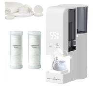 Distributeur de serviettes chaudes pour le visage, chauffage rapide en 5 secondes, température constante de 55 °C, alertes vocales intelligentes, pour spa à domicile, soins de la peau et nettoyage quo