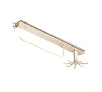Distributeur de serviettes de cuisine de 25 cm de long, gris ou blanc