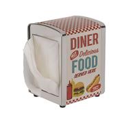 OOTB 71/3220 Distributeur de Serviettes Métal Diner 14 x 10 cm Multicolore