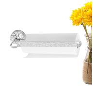 Distributeur de serviettes en papier à ventouse - Support adhésif sans perçage, organisateur de cuisine robuste sous armoire, support de rouleau peu encombrant | Outil domestique multifonctionnel faci