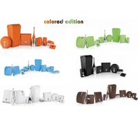 Distributeur de serviettes en papier Marplast MP 830 Colored Edition 400 pièces en plastique, couleur:Noir