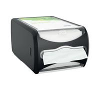Distributeur de serviettes Tork Xpressnap® N4, modèle comptoir, coloris noir