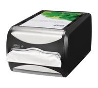 Tork Distributeur de serviettes de comptoir Xpressnap N4 – Gamme Signature Noir 14,5×19,1×30,7 cm