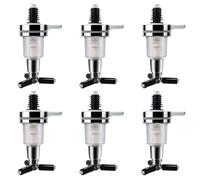 Distributeur de shots à buse de rechange for casiers à vin, distributeur de cocktails, distributeur d'alcool, caddie à alcool, 6 pièces, 1,5 oz