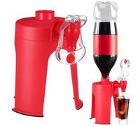 Distributeur de soda, machine à boissons gazéifiées à pression manuelle, distributeur de bouteille d'eau à l'envers, abreuvoir inversé pour la maison, le camping, le bar, les fêtes