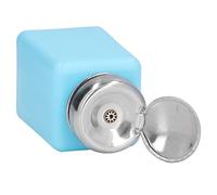 Distributeur de Solvant, Distributeur de Solvant de Type Presse de 200 Ml Bouteille D'alcool Antistatique de Type Poussoir ESD, Ensembles de Parfums et Public Cible (Bleu)