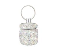 Distributeur de strass pour porte-clés, boîte de rangement pour médicaments, petite boîte à pendentif, accessoire