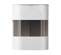 Distributeur de tasses mural - 18 x 9 x 22 cm | Distributeur de tasses à deux tubes de type tireur, support mural pour fournitures de fête d'Halloween, expérience de boisson hygiénique