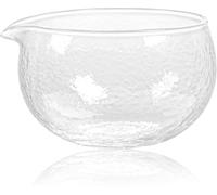 Distributeur de thé en verre de style japonais de 400 ml - Bol à matcha avec bec verseur, récipient en verre résistant à la chaleur, idéal pour les cérémonies du thé et les boissons quotidiennes