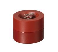 MAUL Distributeur de trombones MAULpro en plastique résistant aux chocs 73×60 mm, rouge