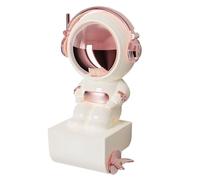 Distributeur de Tube de Dentifrice - Design Astronaute - Distributeur de Dentifrice avec Fonction d'aspiration - Distributeur Robuste Mural pour la Maison, la Salle de Bain, Le lavabo, Les crèmes et