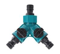Distributeur de tuyau d'eau ABS - Raccord rapide adaptateur de robinet de jardin de type et bi-directionnel Arrosage de gazon, durable, robuste, facile à utiliser | Entretien