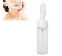 Distributeur De Type Pompe 100ml, Distributeur De Savon Mousse De Voyage, Bouteille De Pompe À Mousse Vide Réutilisable Avec Brosse En Silicone Pour Shampooing Moussant Pour Les Mains