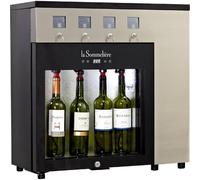 Distributeur de Vin au Verre 4 Tirages DVV4SSE La Sommelière