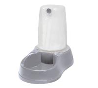 Distributeur d'eau 1.5 litres, gris en plastique, pour chien ou chat - Stefanplast