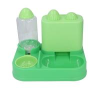 Distributeur d'eau 2 en 1 automatique pour animaux de compagnie, grande capacité, distributeur d'eau sèche et humide, ensemble d'alimentation en polypropylène de qualité alimentaire pour chats et