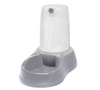 Distributeur d'eau 3.5 litres, gris en plastique, pour chien ou chat - Stefanplast