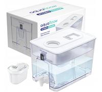 Distributeur d'eau 9,5 L avec cartouche filtrante AquaFloow HydroFeeder XL po...