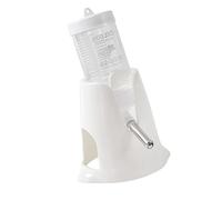 Distributeur d'eau à suspendre pour petits animaux de compagnie - Distributeur d'eau avec installation facile (blanc)