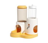 Distributeur d'eau anti-fuite 2 en 1 pour hamster - Bouteille d'eau automatique 2 en 1 - Grande capacité - Avec design à roulement à billes - Petit récipient alimentaire pour boissons pour animaux de