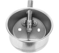 Distributeur d'eau automatique en acier inoxydable pour porcelets - Pour élevage de graines - Système d'élevage - Design lisse - Installation facile