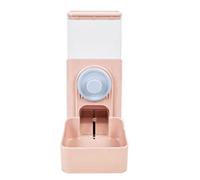 Distributeur d'eau automatique pour animal domestique - 500 ml - Fontaine à eau suspendue - Pour petits animaux - Pour bouteille d'eau - Pas de goutte à goutte - Pour cage avec support - Remplissage