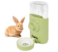 Distributeur d'eau Automatique pour Animaux de Compagnie, Fontaine à Eau Suspendue 500ML, pour Lapin Chinchilla Cochon d'Inde Hérisson