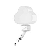 Distributeur d'eau Automatique pour Animaux De Compagnie, Mini Bouteille d'eau Anti-Goutte, Bouteille À Boire en Forme De Nuage pour Hamster Lapin Chinchilla Hérisson Écureuil Furet, 7.2x4.2x12cm