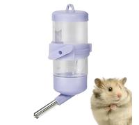 Distributeur d'eau automatique pour animaux domestiques - Porte-bouteille d'eau pour hamster - Écureuil - Distributeur d'eau - Pas de goutte - Accessoire de cage pour hamster nain