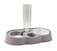 Distributeur d'eau Automatique pour Chat - Ensemble de Nourriture et de Bol d'eau pour Chat | Distributeur d'eau Automatique pour Chat de 500 ML avec Bol | antidérapant, Distributeur d'eau Siphon