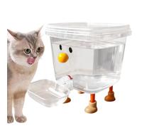 Distributeur d'eau Automatique pour Chat - Fontaine à Eau Automatique pour Chien avec Un Sourire | Fontaine à Eau pour Les Chatons,pour Balcon, intérieur, Bureau, Chambre, Salon, Maison