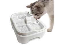 Distributeur d'eau Automatique pour Chats, Bol D'abreuvoir De Grande Capaci | Distributeur Automatique D'eau Pour Chat De Grande Capacité, 20x20x7cm, Bol D'abreuvoir Pour Animaux De Compagnie, Pour Salon