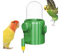 Distributeur d'eau automatique pour perroquet, bouteille montée sur cage de 250 ml avec bec verseur anti-goutte pour petits oiseaux comme les perruches et les inséparables, pour une hydratation facile